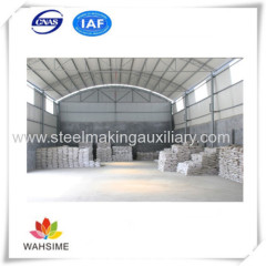 molten steel purification agent Steelmaking auxiliary from China factory manufacturer use for electric arc furnace