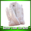 Unisex Cotton Terry White Bathrobe For Hotel Use