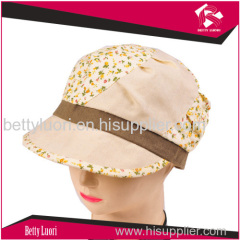 SPRING FABRIC PRINTED HAT