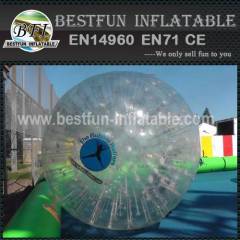 Crazy fun inflatable water roller ball