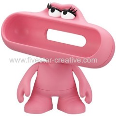 Beats by Dr.Dre Pill Dude Character Holder for Pill Portable Speaker Pink