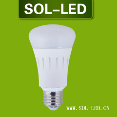 6W 9W LED Heating Plastic Bulb >750lm