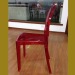 Philippe Starck Victoria ghost chair without armrest
