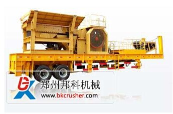 Mobile Impact Crushing Plant/ impact crusher plant