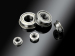 R2 Inch Size Miniature Ball Bearings OPEN Z ZZ RS 2RS Flanged Type