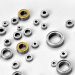 L1040 Metric Size Miniature Ball Bearings OPEN Z ZZ RS 2RS Flanged Type