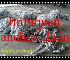 Grade U2 U3 Stud or Studless welded Link Anchor Chain