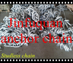 Grade U2 U3 Stud or Studless welded Link Anchor Chain