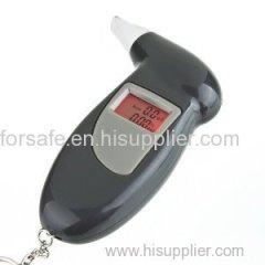 Personal digital alcohol breathalyzer tester