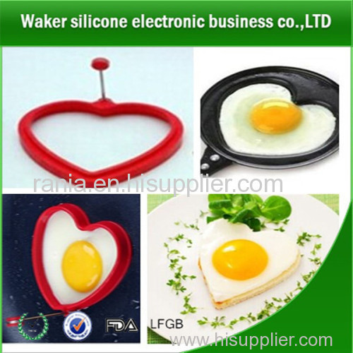 heart shape silicone egg ring / cook the egg for who you love