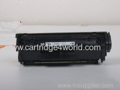 China supplier 12A Hp toner cartridges virgin empty toner cartridge for hp toner