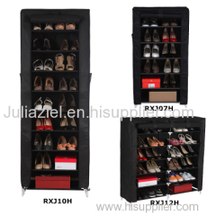 All Types Of High Quality Adjustable Shoe Rack with non woven fabric cover