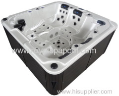 hydro massage acrylic bathtub outdoor spa in feet price