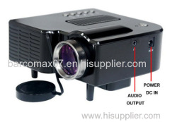 Original factory Barcomax selling mini projector GP5S with HDMI USB SD port all in one for children's market