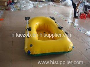 OEM 0.6 / 0.9mm Heavyduty PVC Tarpaulin Inflatable Sports Boat On Water Park