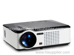 Barcomax Multimedia 2500ansi lumens Projector for home theater LED Lamp HDTV HD ready Double HDMI All in one