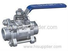 3pc ball valve threaded