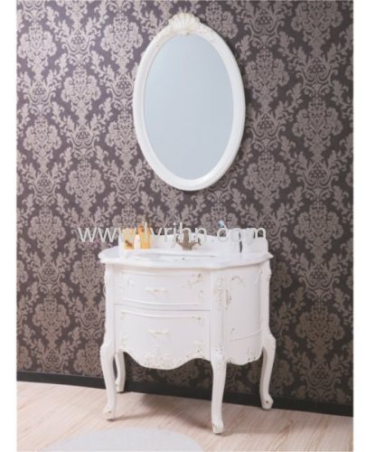 Stylish pvc bathroom cabinet