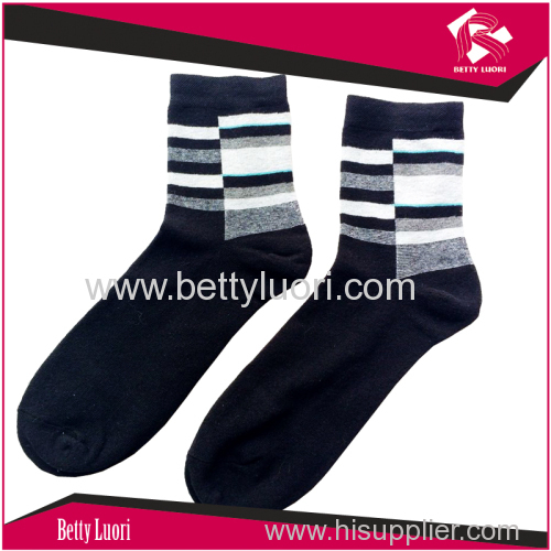 Men's Plain Dress Cotton Socks