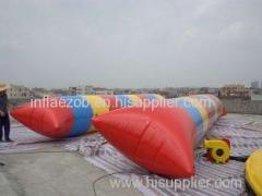 colorful inflatable air sealed water pillow for water games in aquatic parks