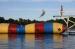 Air tight water blob for water games in water parks