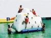 OEM 2 Sides Climbing wall + 3 Sides Climbing wall + 1 Side Slide Inflatable Iceberg