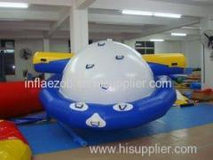 Hot Air Welded Workmanship 0.9mm Thickness PVC Tarpaulin Inflatable Water Saturn