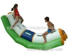 OEM Hot Air Welded Workmanship Inflatable Water Totter 13ftL * 3.3ftW