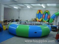 High Density PVC Tarpaulin Business Usage Inflatable Water Trampoline