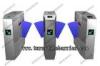 TCP / IP Retractable Flap Barrier Gate Turnstile for Office Building and Parking Place