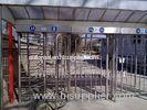 Automatic Stainless Steel Full Height Turnstiles Gates For Public Access Control System