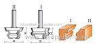 High Precision Micro-grain Tungsten Carbide Tips 22.5 Lock Miter Set TCT Router Bit