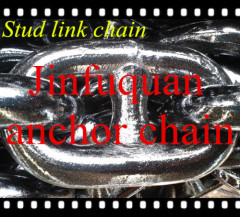 Painted Black Stud Link and Studless Link Anchor Chain U2 U3 mill Certificate