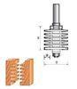 Finger Joint Assembly Bit Micro-grain Tungsten Carbide TCT Router Bit For Woodworking