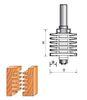 Finger Joint Assembly Bit Micro-grain Tungsten Carbide TCT Router Bit For Woodworking