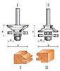 Stile & Rail Set - Classical Micro-grain Carbide Tips TCT Router Bit For Woodworking