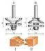 Stile & Rail Set - Classical Silver Welding Or Copper Welding TCT Router Bit For Woodwork