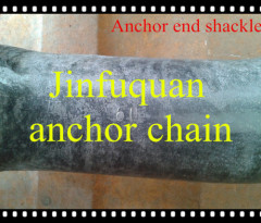 Anchor end chain shackle for marine industry