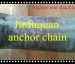 Anchor end chain shackle