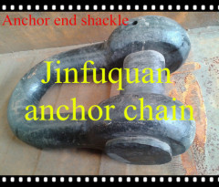 Anchor end chain shackle for marine industry