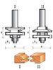 Stile & Rail Set - Ogee Micro-grain Tungsten Carbide Cutting Parts TCT Router Bit