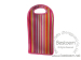 imprinted colorful wine bag