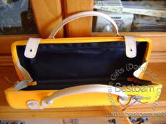 Molded hard shell eva champagne carrying case from BESTOEM