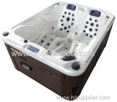 Luxury Hot Tub outdoor spa with stainless steel