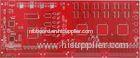 FR-4 Multilayer PCB boards 2.0mm Thickness with Red Solder Mask and RoHS standards