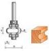 45# Carbon Steel Flute TCT Router Bit With Two Times Grinding Rough Grinding For Woodwork