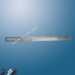 Tie strap-pole line hadware