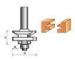 Reversible Stile & Rail 45# Carbon Steel TCT Router Bit - Classical For Woodworking