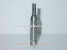 Micro-Grain Tct Router Bit Tungsten Solid Carbide Straight Bit For Cutting Pvc