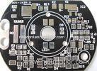 0.5mm ~ 3.0mm Round Black Double Sided Aluminium Base Double Layers Metal Core PCBs